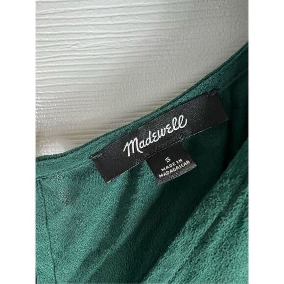 Madewell Womens Green Blouse Size Small - Picture 2 of 4